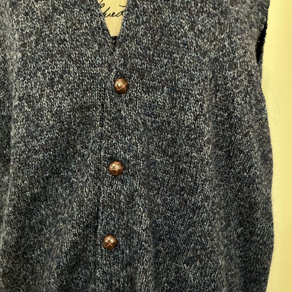 Classic Pendleton Cardigan Vest - image 5